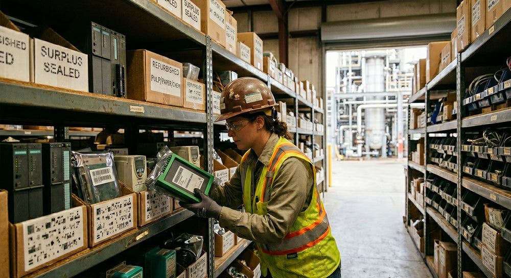 Why Pulp, Paper, and Chemical Plants Struggle to Source Surplus DCS and Process Control Hardware