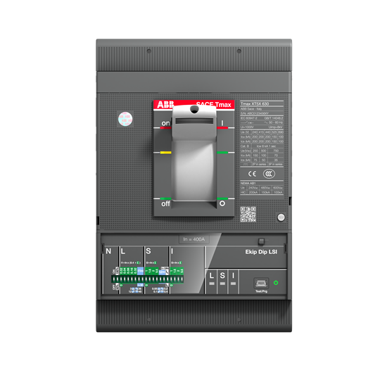 1SDA100354R1 ABB - XT5N 400 Ekip Dip LS/I In=400 3p F F