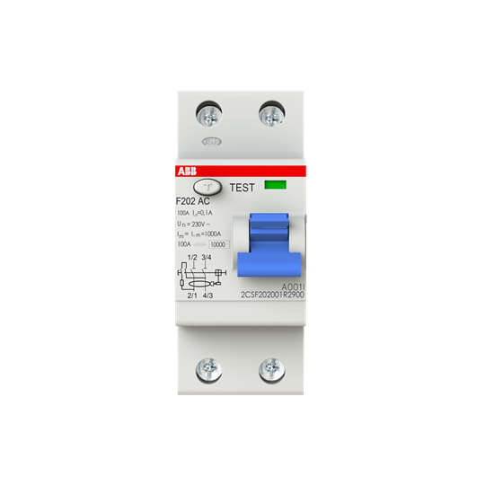 2CSF202001R2900 ABB - F202 AC-100/0.1
