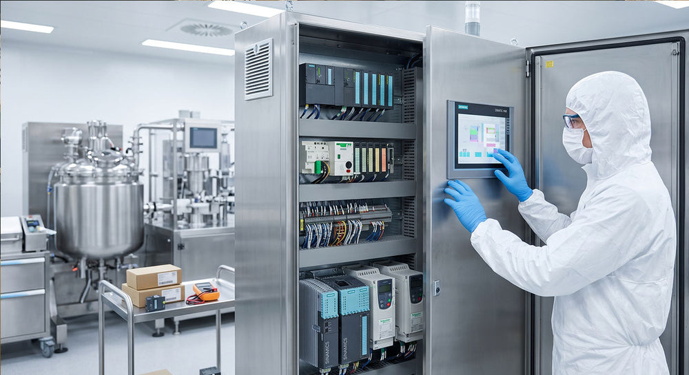 automation parts in pharmaceutical manufacturing 