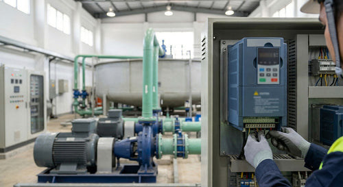 VFD Selection for Pump and Fan Control in Water and Wastewater Treatment