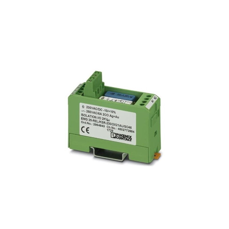 2964843 Phoenix Contact - Relay Module - EMG 25-REL/KSR-230/2X21AU/SO46